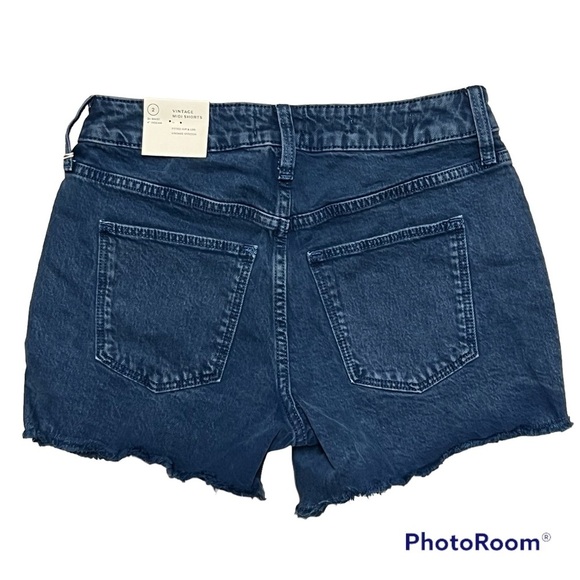 Universal Thread Vintage Midi High Waist Cutoff Shorts - Picture 2 of 4
